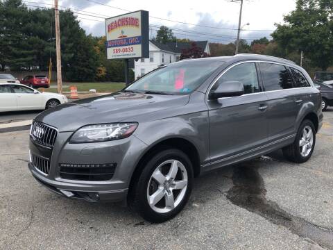 2013 Audi Q7 for sale at Beachside Motors, Inc. in Ludlow MA