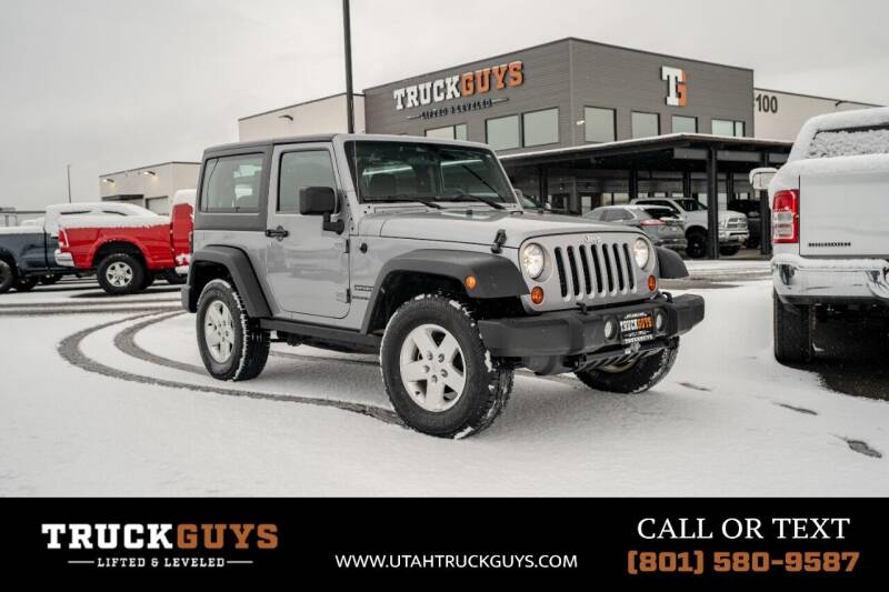 2013 Jeep Wrangler for sale at Truck Guys in West Valley City UT