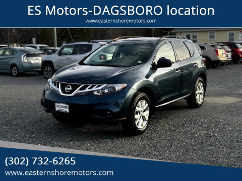 2014 Nissan Murano for sale at ES Motors-DAGSBORO location in Dagsboro DE