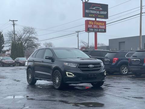 2015 Ford Edge for sale at MD Financial Group LLC in Warren MI