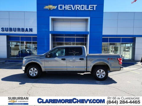 2019 Ford F-150 for sale at CHEVROLET SUBURBANO in Claremore OK
