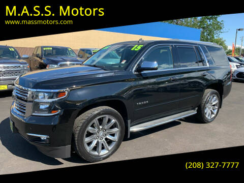2015 Chevrolet Tahoe for sale at M.A.S.S. Motors in Boise ID