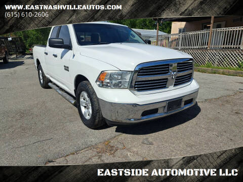 2013 RAM 1500 for sale at EASTSIDE AUTOMOTIVE LLC in Nashville TN