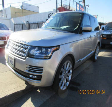 2015 Land Rover Range Rover for sale at Rock Bottom Motors in North Hollywood CA