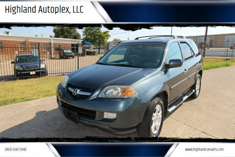 2005 Acura MDX for sale at Highland Autoplex, LLC in Dallas TX