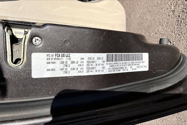 2018 Dodge Grand Caravan SE