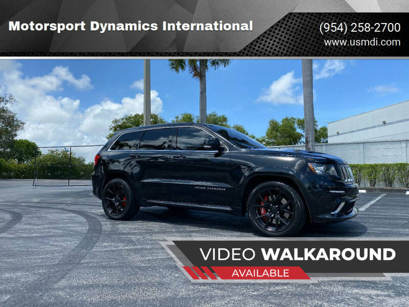 2012 Jeep Grand Cherokee for sale at Motorsport Dynamics International in Pompano Beach FL