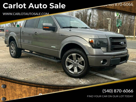 2013 Ford F-150 for sale at Carlot Auto Sale in Fredericksburg VA