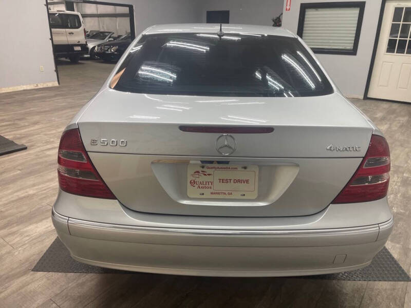 2006 Mercedes-Benz E-Class E 500 4MATIC