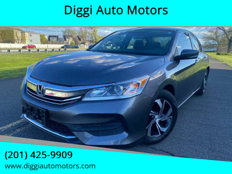 2017 Honda Accord for sale at Diggi Auto Motors in Jersey City NJ