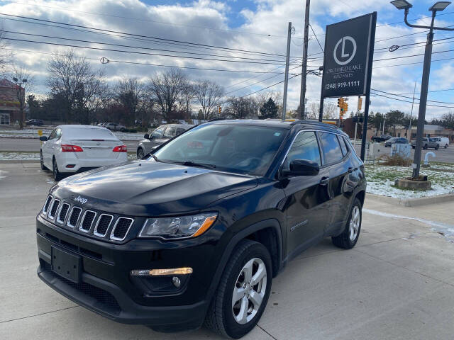 2017 Jeep Compass for sale at ORCHARD LAKE AUTO SALES INC in Farmington Hills, MI