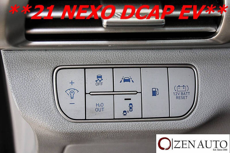 2021 Hyundai Nexo Blue