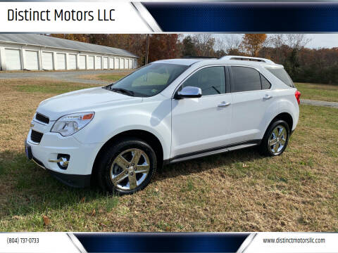 2015 Chevrolet Equinox for sale at Distinct Motors LLC in Mechanicsville VA