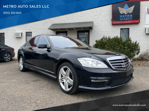 2013 Mercedes-Benz S-Class for sale at METRO AUTO SALES LLC in Lino Lakes MN