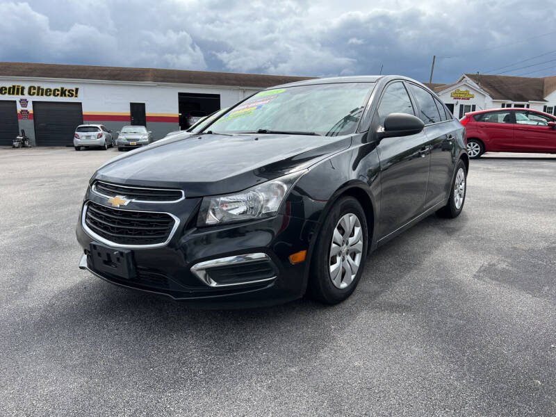 2015 Chevrolet Cruze for sale at Credit Connection Auto Sales Dover in Dover PA