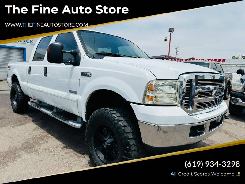 2007 Ford F-250 Super Duty for sale at The Fine Auto Store in Imperial Beach CA