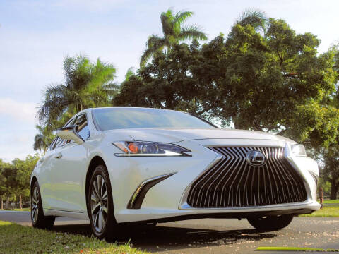 2020 Lexus ES 350 for sale at M.D.V. INTERNATIONAL AUTO CORP in Fort Lauderdale FL