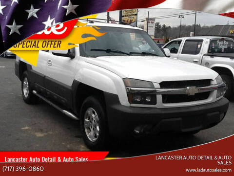 2004 Chevrolet Avalanche for sale at Lancaster Auto Detail & Auto Sales in Lancaster PA