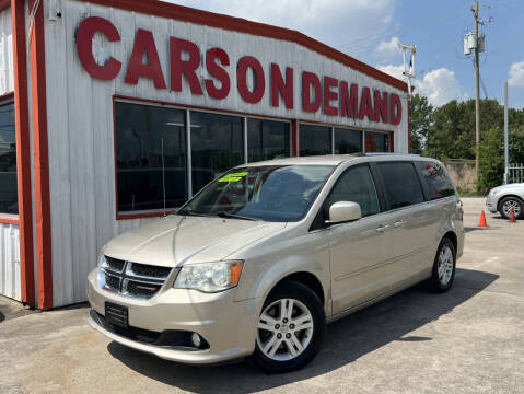 2013 Dodge Grand Caravan for sale at Cars On Demand 2 in Pasadena TX