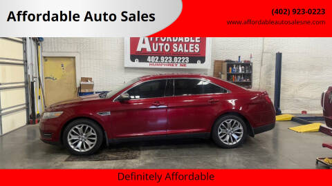 2013 Ford Taurus for sale at Affordable Auto Sales in Humphrey NE