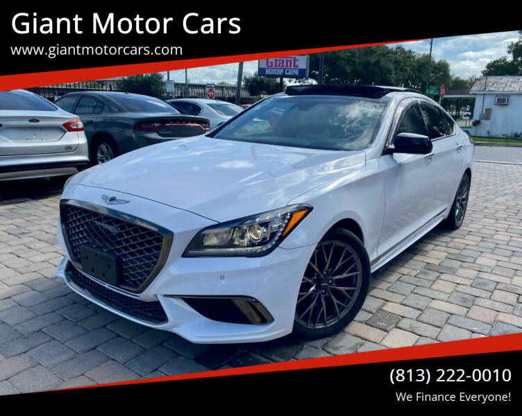 2018 Genesis G80 for sale at Giant Motor Cars in Tampa FL