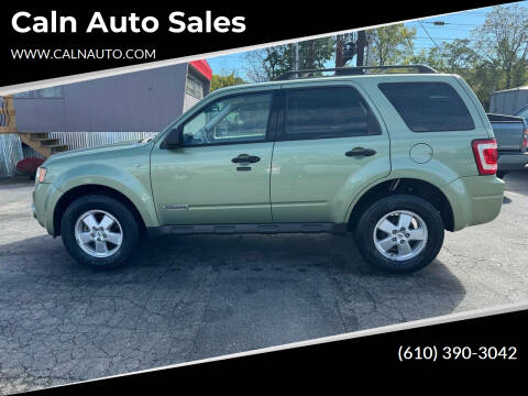 2008 Ford Escape for sale at Caln Auto Sales in Coatesville PA