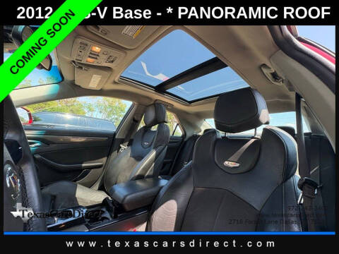 2012 Cadillac CTS-V