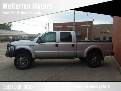 2003 Ford F-350 Super Duty for sale at Welterlen Motors in Edgewood IA