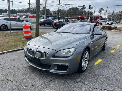 2014 BMW 6 Series for sale at Atlanta Fine Cars in Jonesboro GA