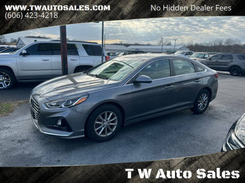 2018 Hyundai Sonata for sale at T W Auto Sales in Science Hill KY