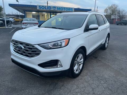 2020 Ford Edge for sale at SOLID MOTORS LLC in Garland TX
