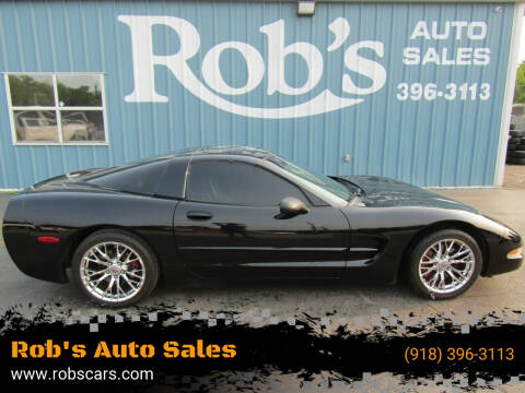 2003 Chevrolet Corvette for sale at Rob's Auto Sales - Robs Auto Sales in Skiatook OK