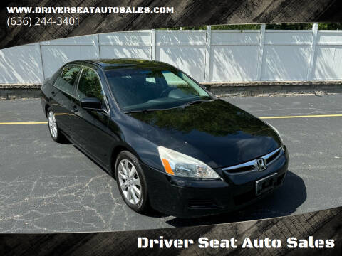 2007 Honda Accord for sale at Driver Seat Auto Sales in Saint Charles MO