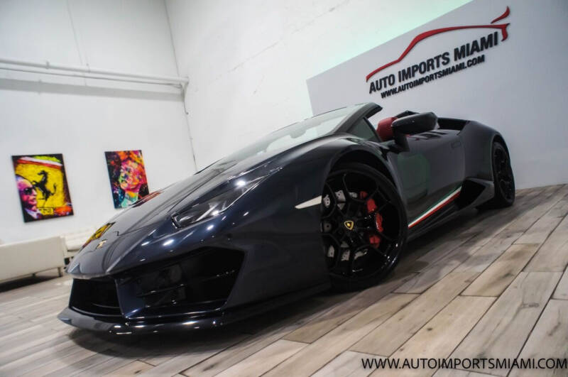 2017 Lamborghini Huracan for sale at AUTO IMPORTS MIAMI in Fort Lauderdale FL