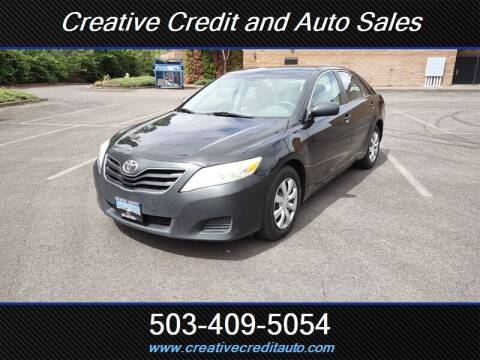 2011 Toyota Camry for sale at Creative Credit & Auto Sales in Salem OR