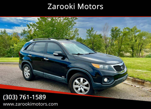 2013 Kia Sorento for sale at Zarooki Motors in Englewood CO