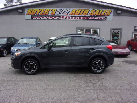 2013 Subaru XV Crosstrek for sale at ROYERS 219 AUTO SALES in Dubois PA