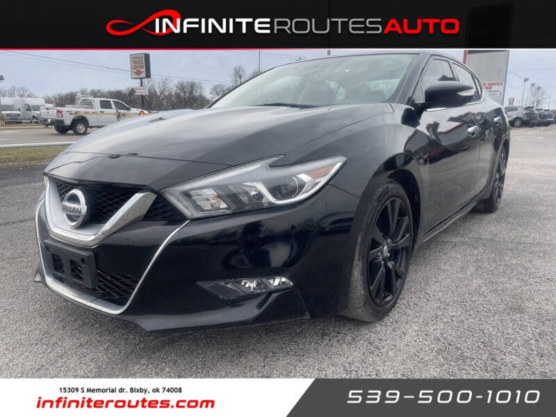 2017 Nissan Maxima for sale at Infinite Routes Auto in Bixby OK