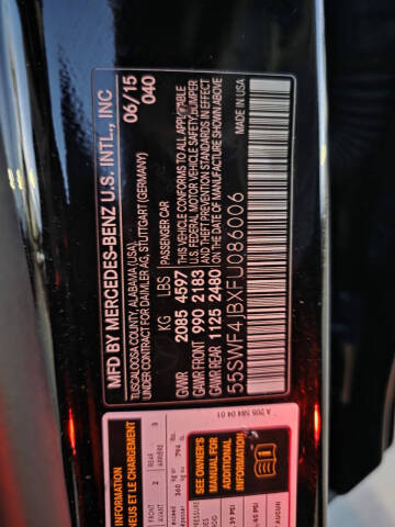 2015 Mercedes-Benz C-Class C 300