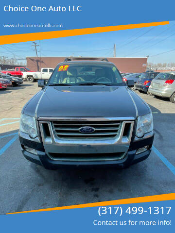 2007 Ford Explorer Sport Trac for sale at Choice One Auto LLC in Beech Grove IN