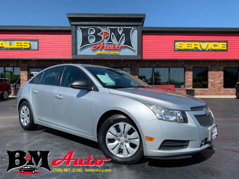 2013 Chevrolet Cruze for sale at B & M Auto Sales Inc. in Oak Forest IL
