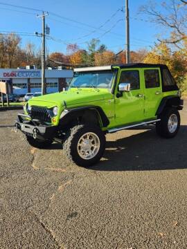 2012 Jeep Wrangler Unlimited for sale at DMR Automotive & Performance in Durham CT