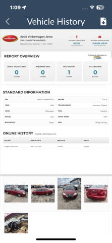 2006 Volkswagen Jetta 2.5