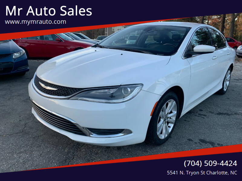 2017 Chrysler 200 for sale at Mr Auto Sales in Charlotte NC