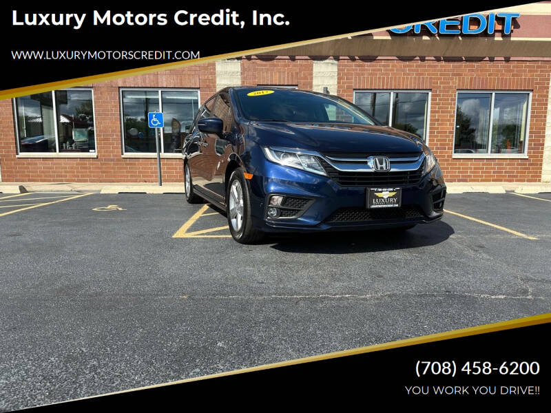 2018 Honda Odyssey for sale at Luxury Motors Credit, Inc. in Bridgeview IL