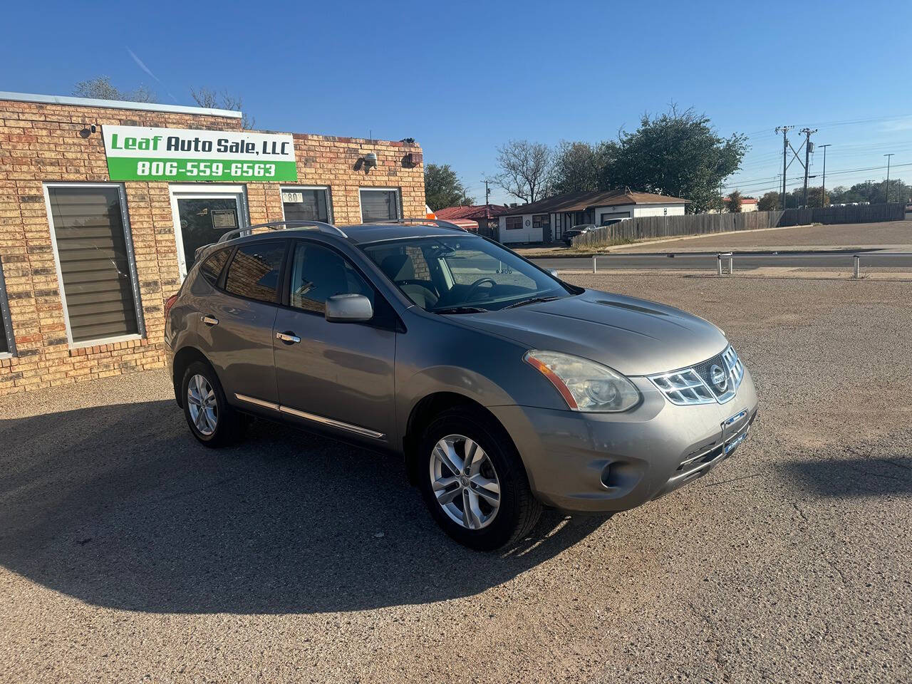 2013 Nissan Rogue for sale at LEAF AUTO SALE LLC in Lubbock, TX