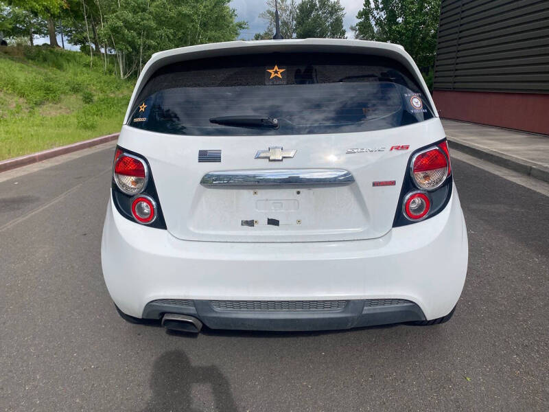 2013 Chevrolet Sonic RS Auto