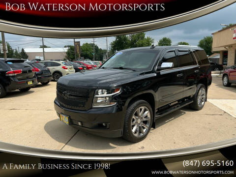 2015 Chevrolet Tahoe for sale at Bob Waterson Motorsports in South Elgin IL