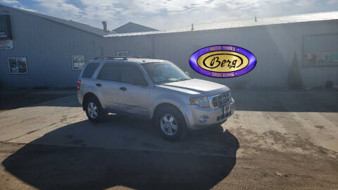 2010 Ford Escape for sale at BERG AUTO MALL & TRUCKING INC in Beresford SD
