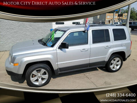 2011 Jeep Patriot for sale at Motor City Direct Auto Sales & Service in Pontiac MI